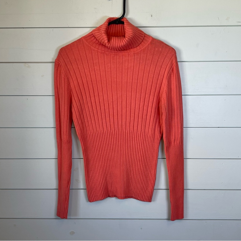No Boundaries pink red sweater turtle neck‎ juniors size XL